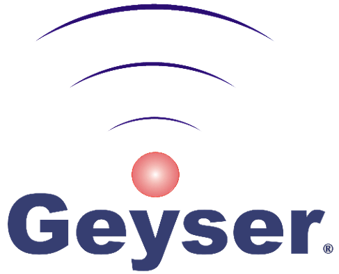 Primer logo de Geyser
